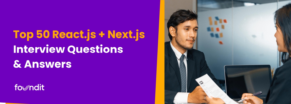 Tech lead interviewing the candidate for react.js developer